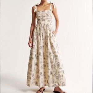 Abercrombie & Fitch EmersonTie Strap Maxi Dress